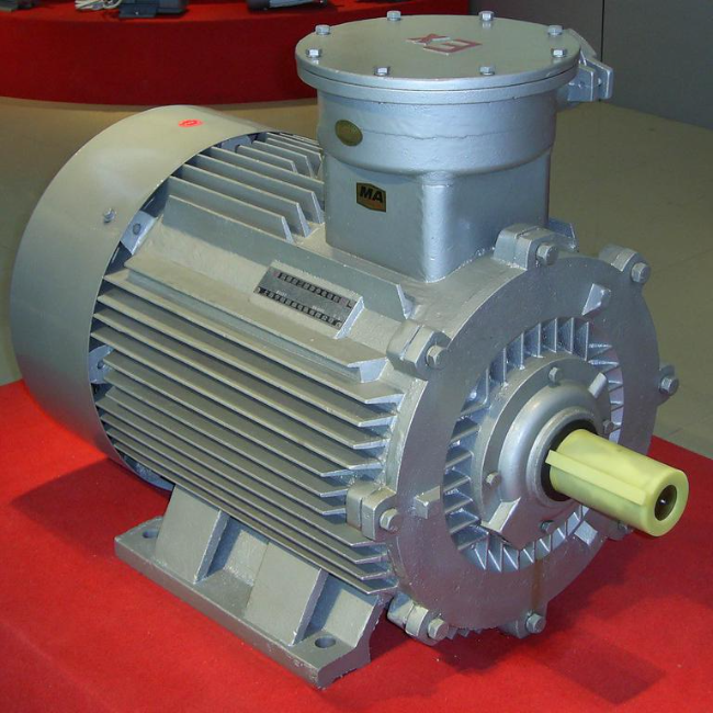 YE3-315L1-2防爆电机45°角实拍